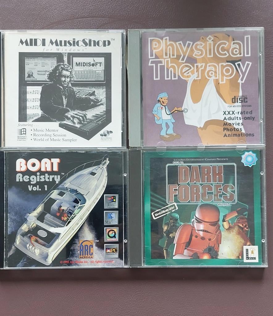 CD-ROM PC.Dark Forces, Boutique de musique, Physiothérapie,, Consoles de jeu & Jeux vidéo, Enlèvement ou Envoi, Utilisé