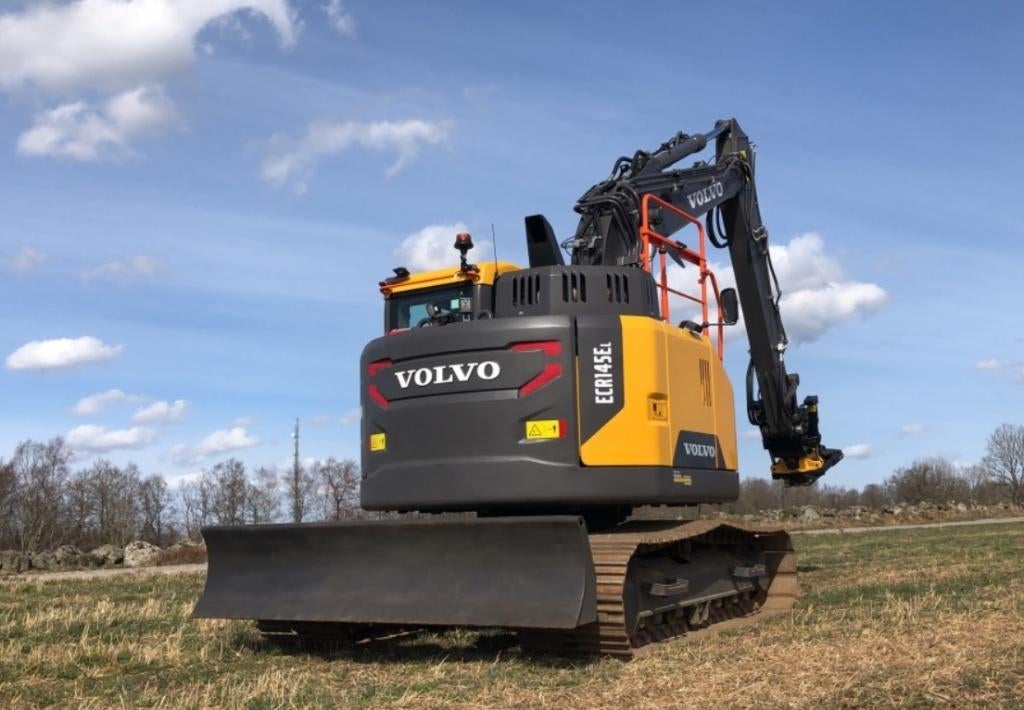 Volvo ECR145 EL, Ophalen, Graafmachine