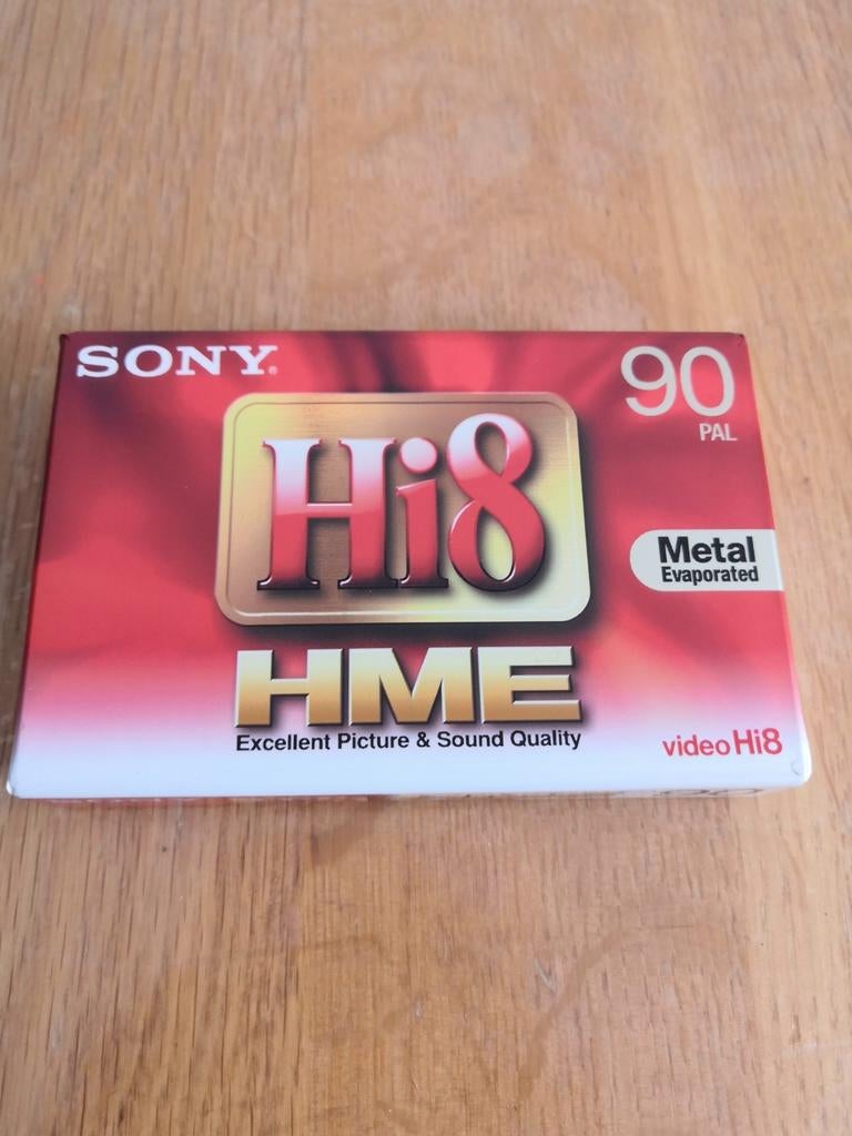 Cassette 8mm métal, Enlèvement ou Envoi