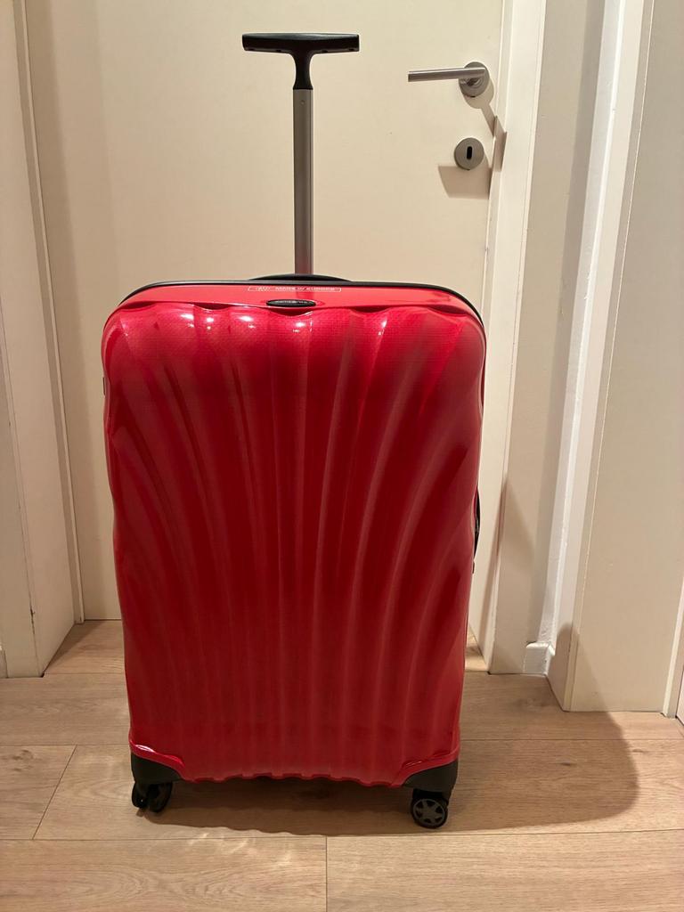 Samsonite koffer cosmolite spinner 75/28, Neuf, 70 cm ou plus, Plastique dur, Moins de 35 cm