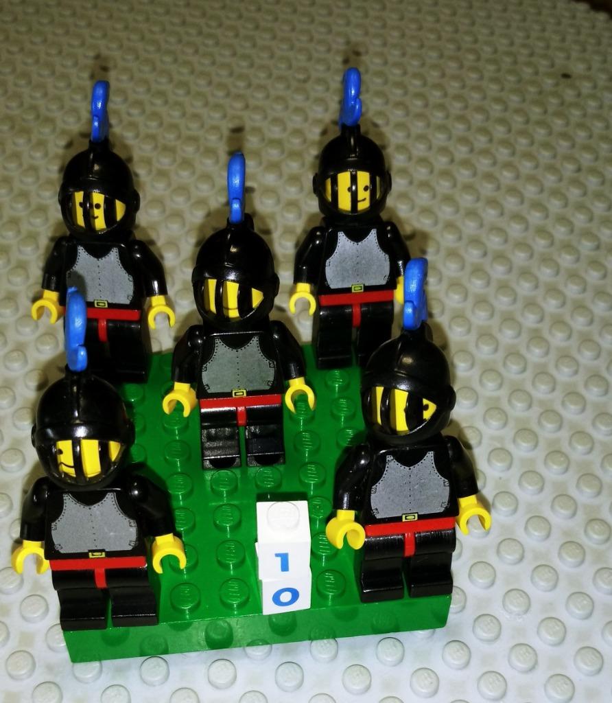 Lego:originele Castle minifig.Black Falcon., Ophalen of Verzenden, Zo goed als nieuw, Lego