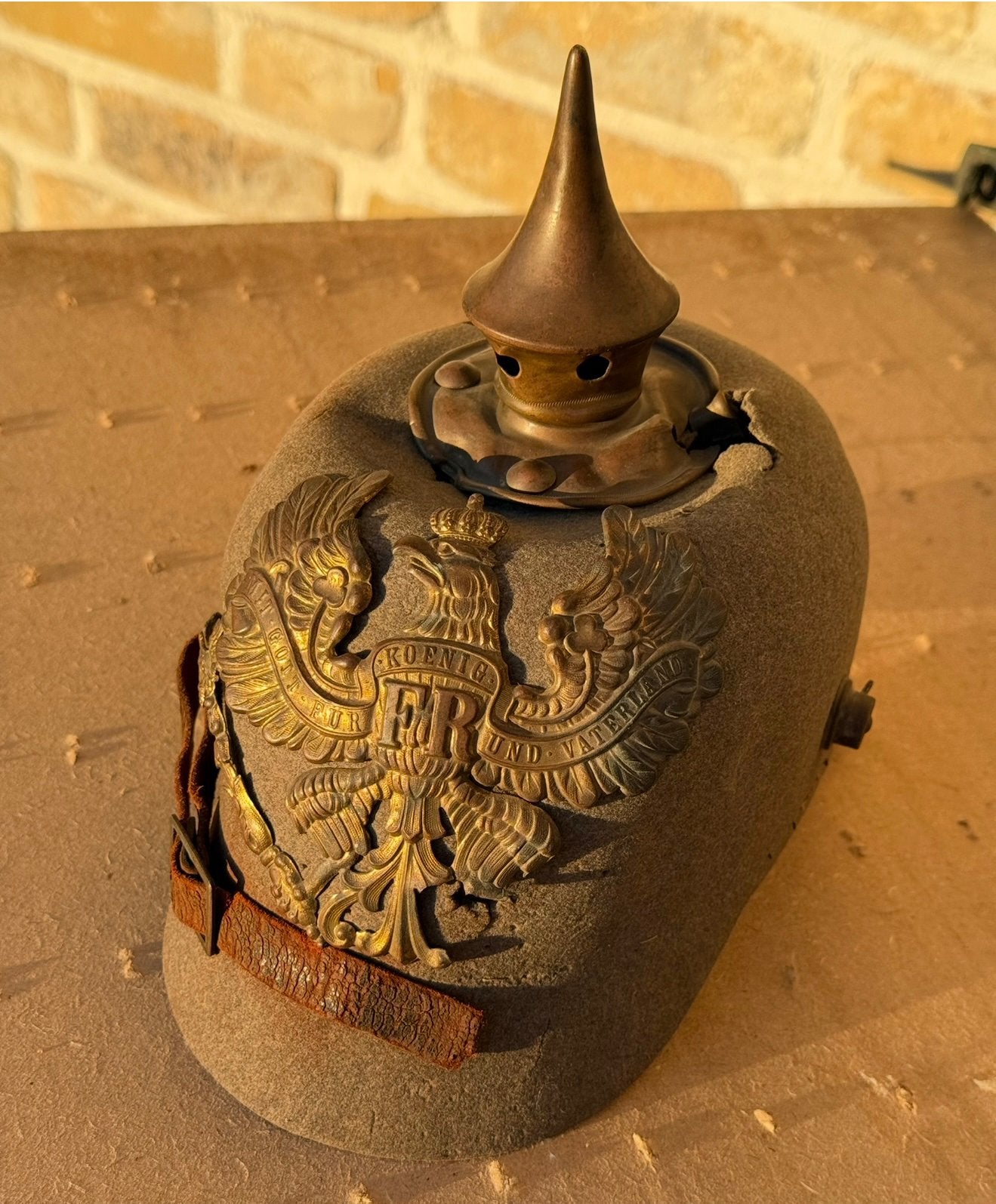 Ersatz Pickelhaube, Verzamelen, Ophalen of Verzenden