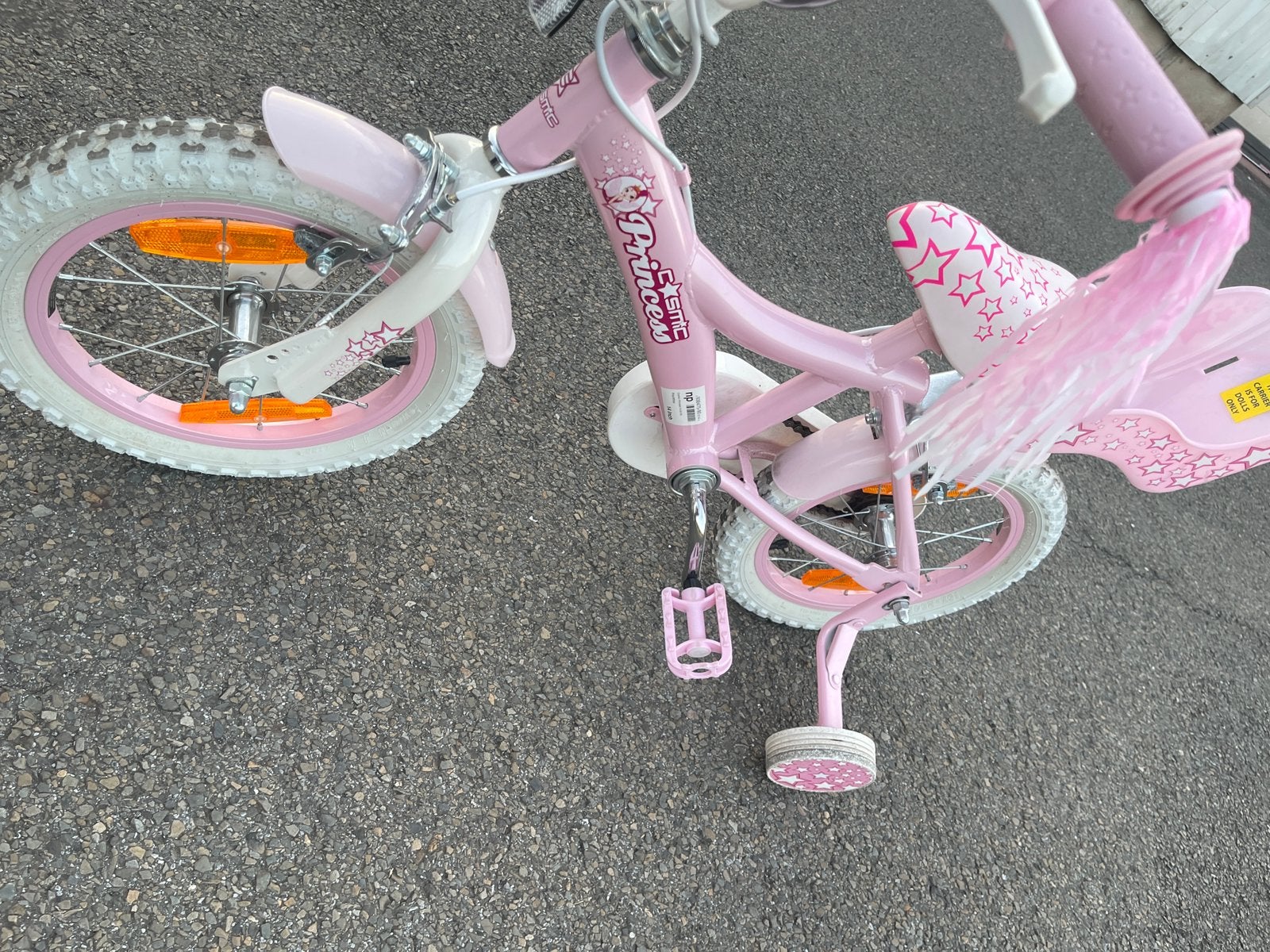 Fiets zo goed als nieuw, Ophalen, Zo goed als nieuw, 14 inch of minder, Handrem