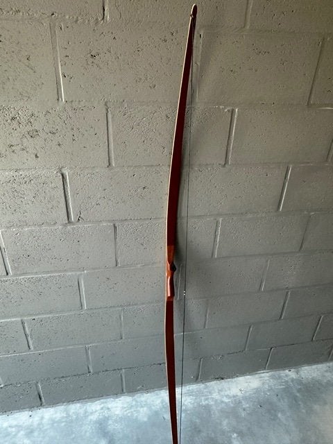 Fairbow Vertex Longbow linkshandig, Enlèvement, Comme neuf, Longbow