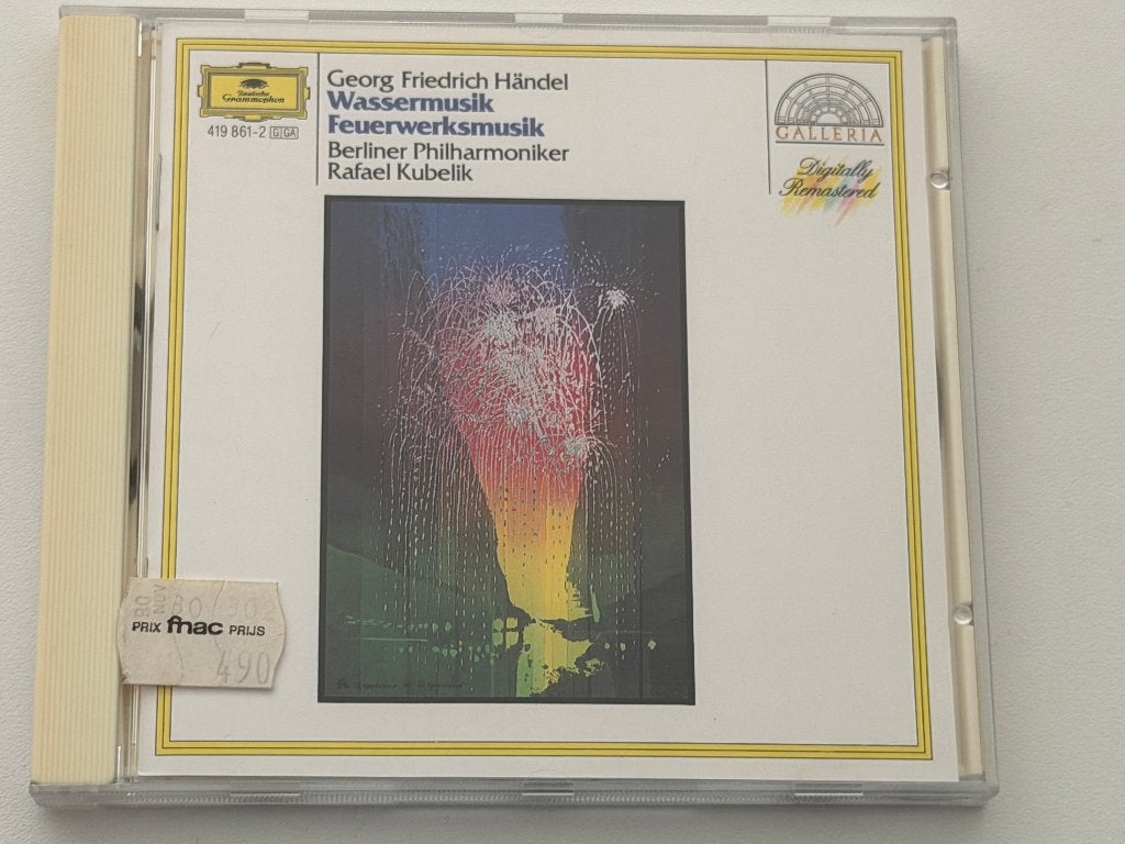 Georg Friedrich Händel – Wassermusik / Feuerwerkmusik, Cd's en Dvd's, Ophalen of Verzenden, Gebruikt
