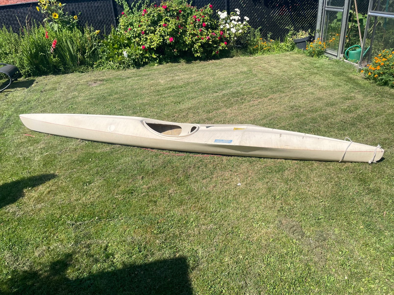 Sportkayak, Ophalen, Gebruikt, Eén persoon, Met peddels