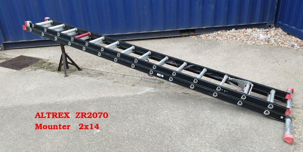 Échelles en alu Prof.1-2-3 pcs, Altrex, Solid,.avec révision, Bricolage & Construction, Enlèvement