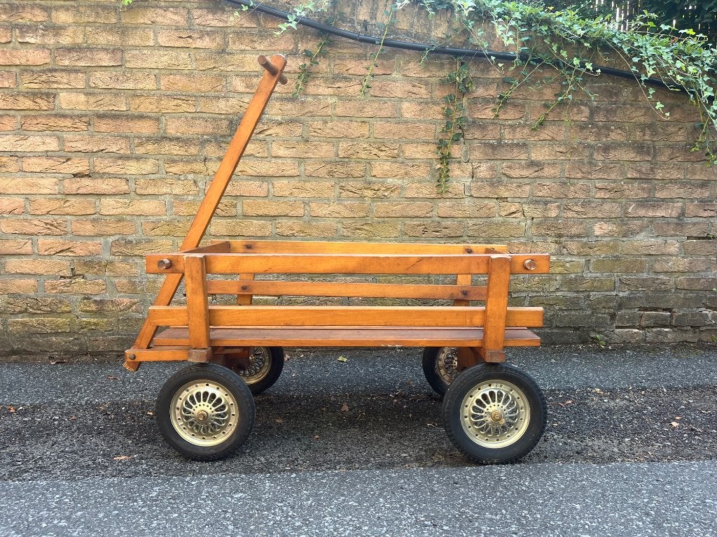 Chariot en bois pour enfant Fin 60’s début 70’s, Enfants & Bébés, Jouets | Jouets en bois, Enlèvement, Utilisé, Jouet à Pousser ou Tirer