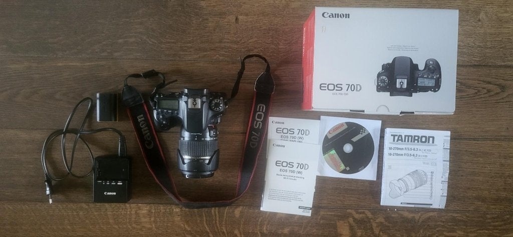 Canon EOS 70D, TV, Hi-fi & Vidéo, Appareils photo numériques, Utilisé, Reflex miroir, Canon, Sans zoom optique, Enlèvement