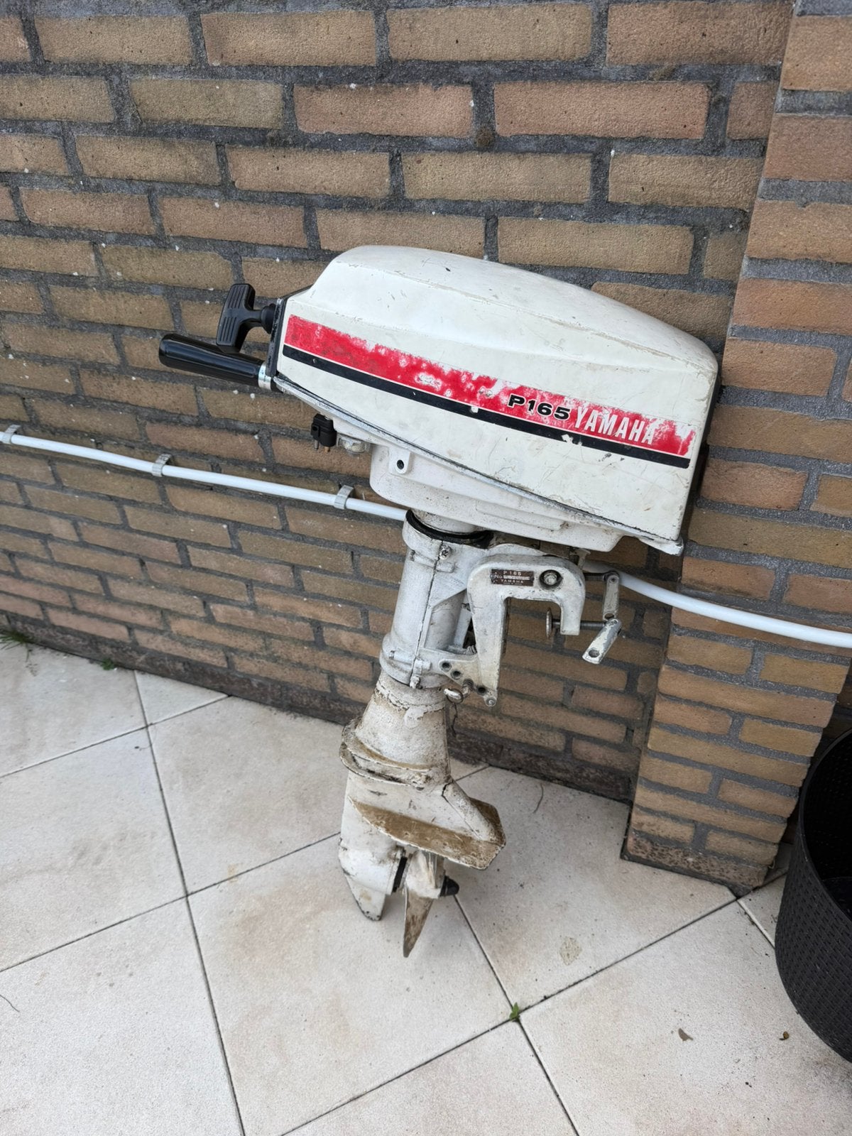 Yamaha p165 8 pk bbm, Watersport en Boten, Ophalen, Zo goed als nieuw