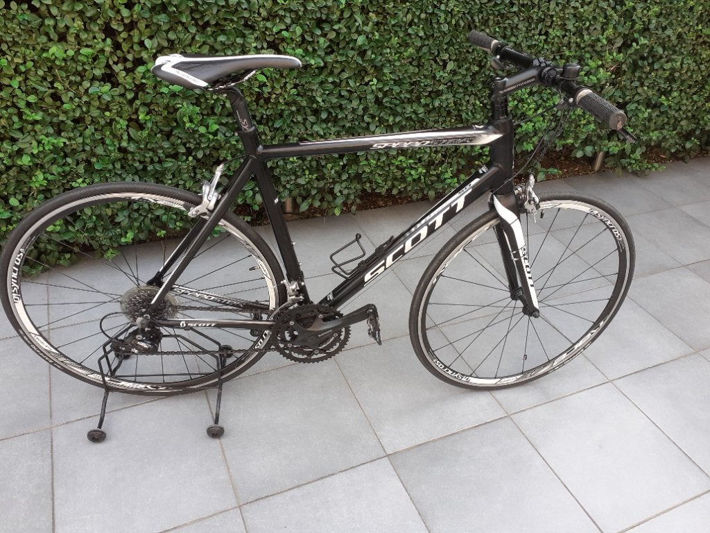 Racefiets scott, Fietsen en Brommers, Ophalen, Zo goed als nieuw