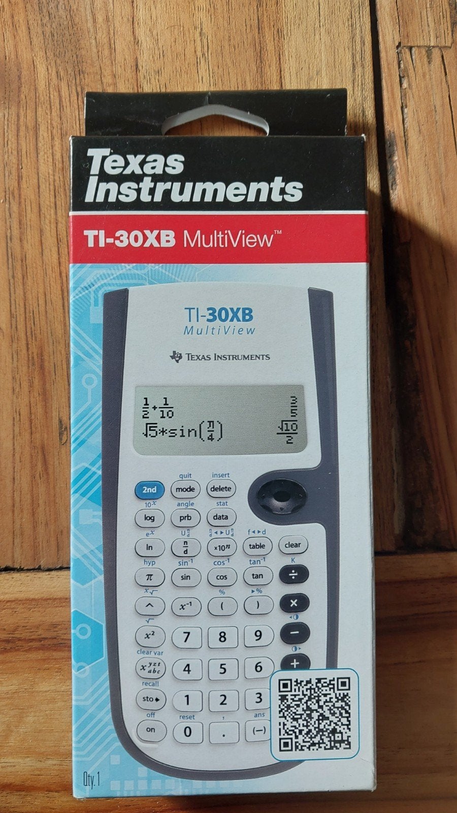 TI 30XB MultiView wetenschappelijke rekenmachine, Diversen, Ophalen of Verzenden, Nieuw