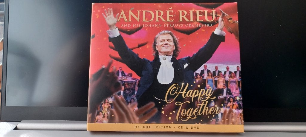 André Rieu - Happy Together: Deluxe Edition (CD & DVD), Orchestre ou Ballet, Du modernisme à nos jours, Enlèvement ou Envoi, Autres compositeurs