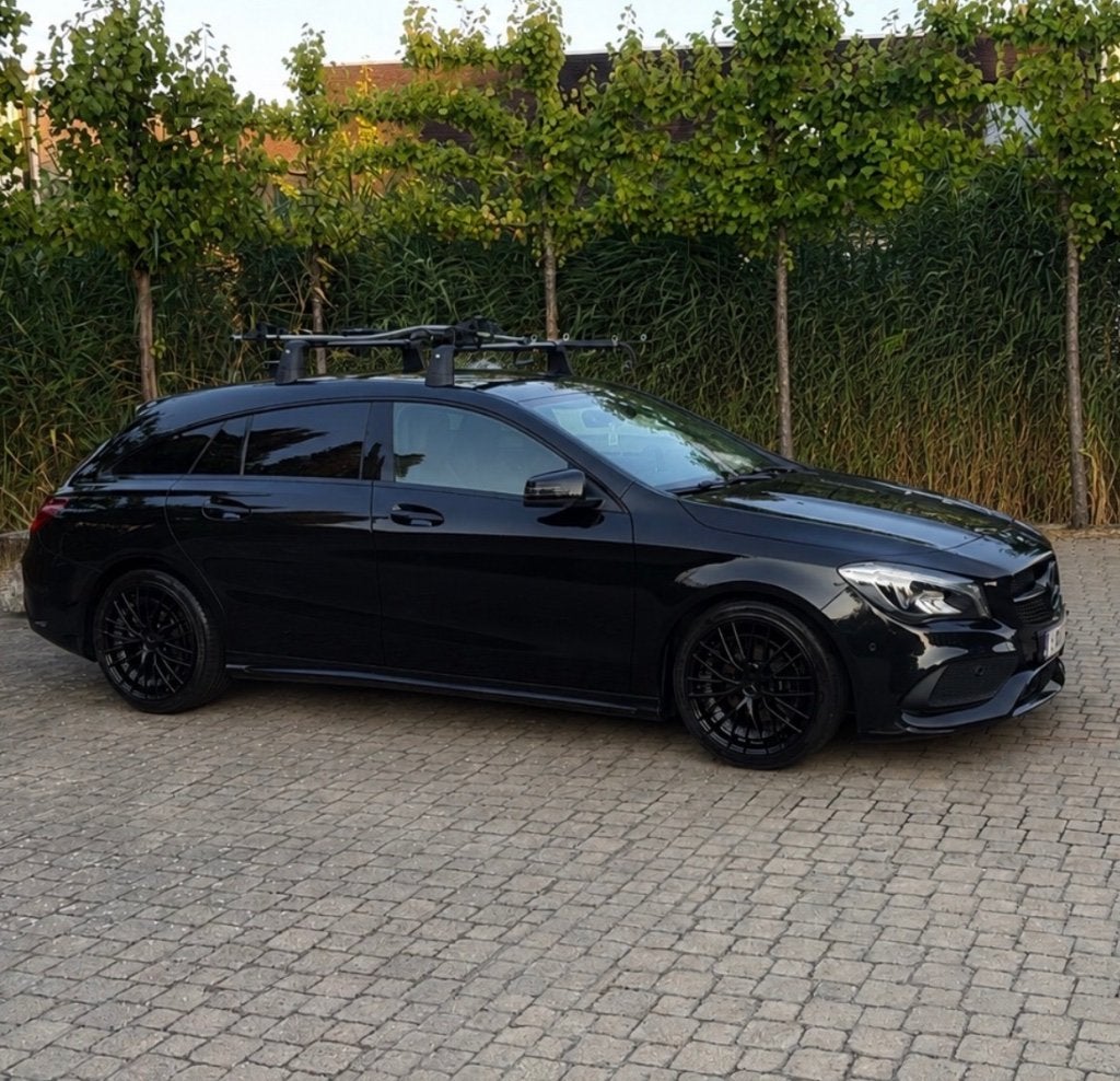 Mercedes cla 180, Auto's, Automaat, CLA, Zwart, Leder en Stof