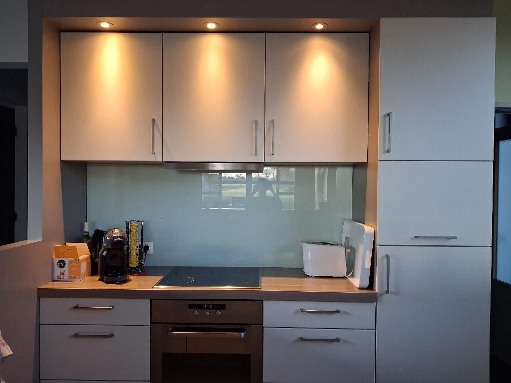 Spatwand van glas, Ophalen, Zo goed als nieuw, 150 tot 200 cm, Minder dan 100 cm