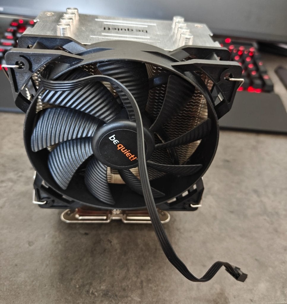 be quiet! Pure Rock CPU-koeler tower cooler met fan, Computers en Software, Computerkoelers, Ophalen, Zo goed als nieuw, Luchtkoeling