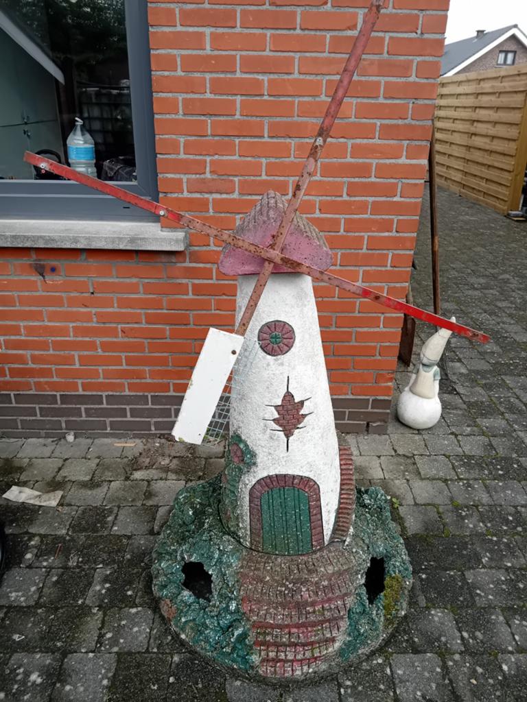Moulin décoration jardin