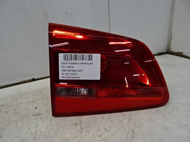 PANNEAU ARRIÈRE GAUCHE AVEC LAMPE Touran (1T1 / T2), Utilisé, Volkswagen