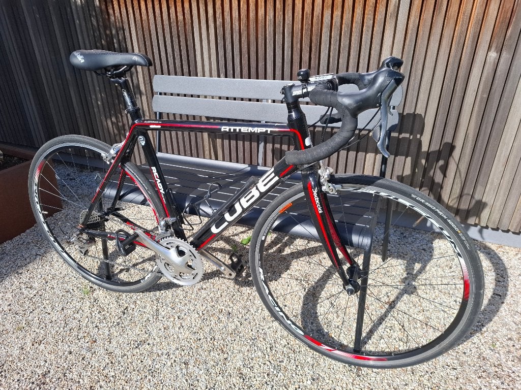 Koersfiets Cube, Ophalen, 28 inch, Gebruikt, Velgrem