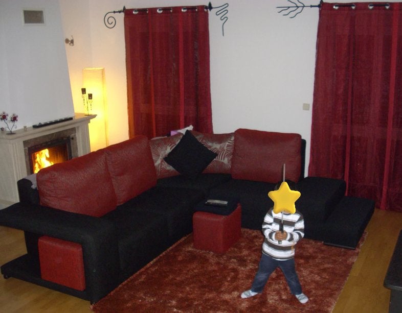 canapé-lit + tapis, Enlèvement, Utilisé, Tissus