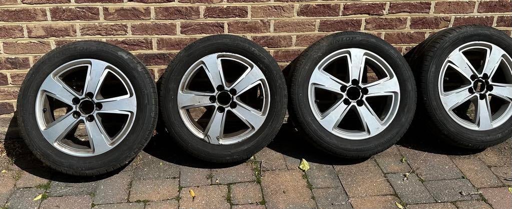 Jantes 195/55R15, Autos : Pièces & Accessoires, Enlèvement, Jante(s)