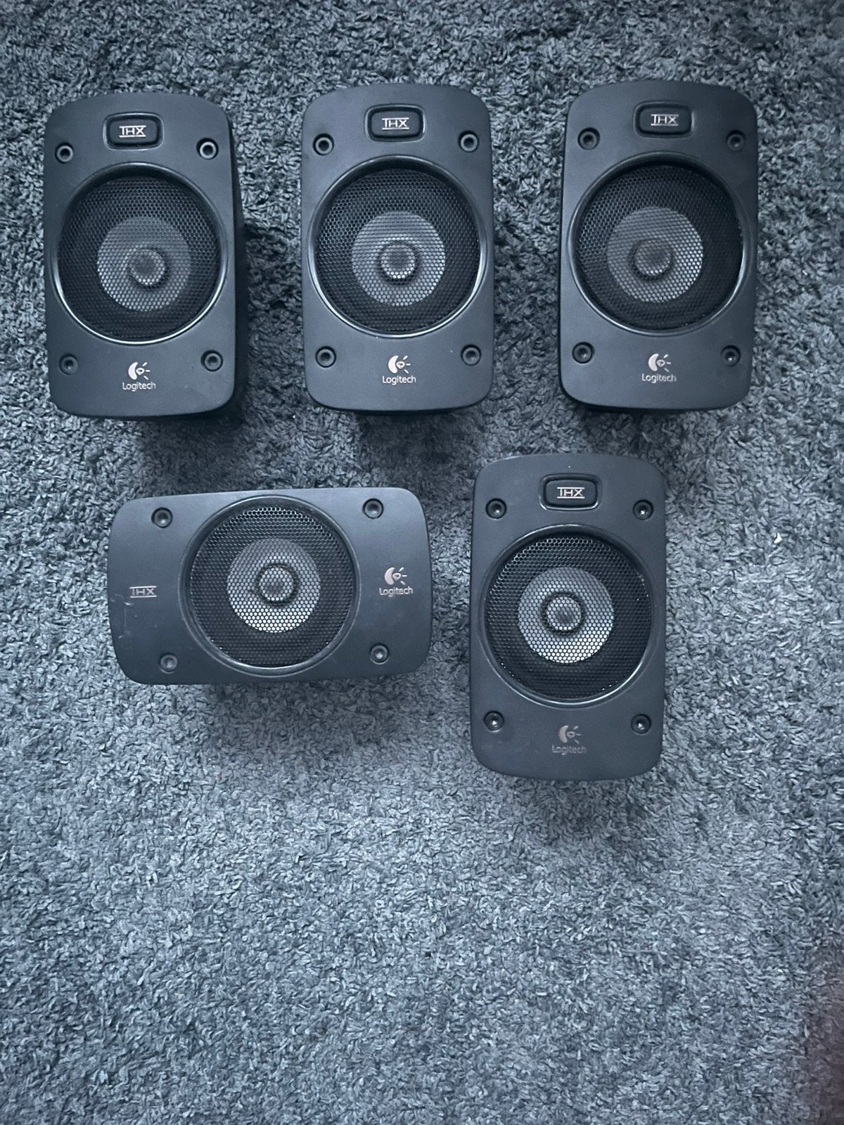 Logitech Z906 THX 5 speakers + luidsprekerkabels, Informatique & Logiciels, Enlèvement ou Envoi, Utilisé, Canal audio 5.1