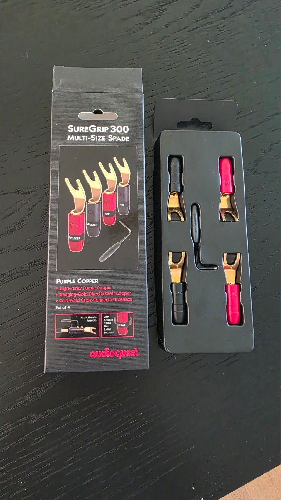 Audioquest spades Suregrip 300, Ophalen of Verzenden