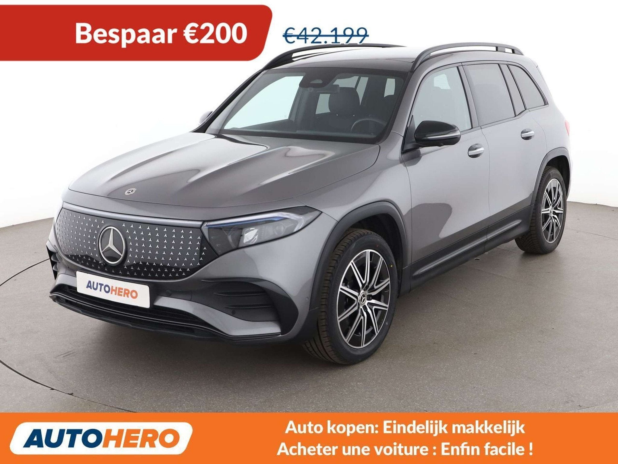 Mercedes-Benz EQB 250 250 AMG Line (automatique), Achat, EQB, Alcantara, Noir
