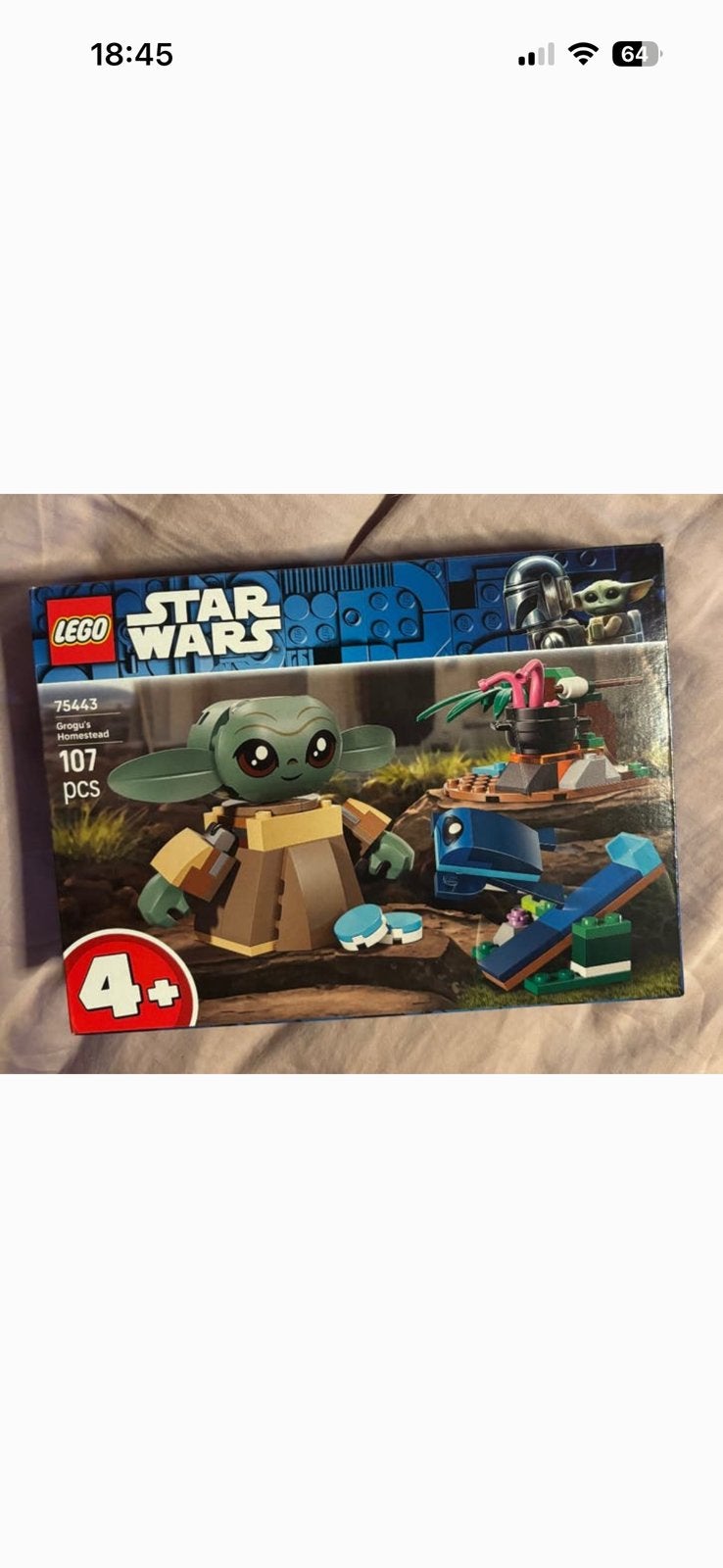 Lego Star Wars Grogu's thuis 75443, Neuf, Lego, Ensemble complet, Complet