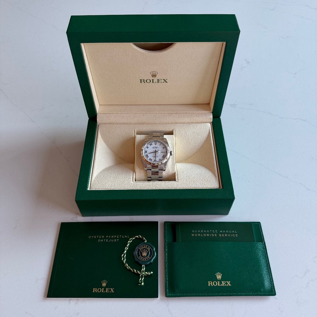 Rolex Datejust 36mm Ref. 116234 Full Set, Bijoux, Sacs & Beauté, Montre-bracelet, Rolex, Enlèvement, Acier