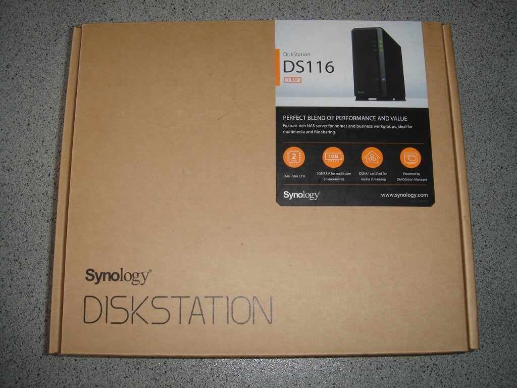 NAS SYNOLOGY DS116 2E IN PERFECTE STAAT, Computers en Software, NAS, Ophalen, Gebruikt