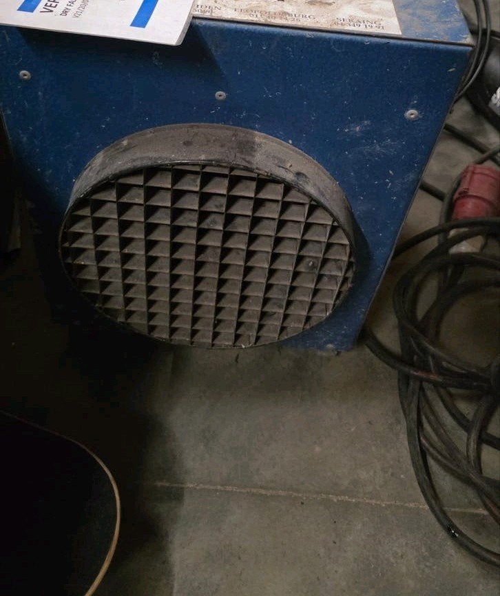 Bouwverwarmer Professioneel, Ophalen