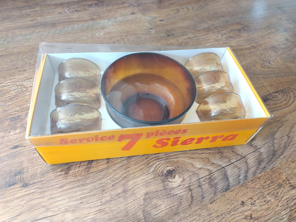 Arcoroc Sierra fruitset 7 stuks, Antiek en Kunst, Ophalen