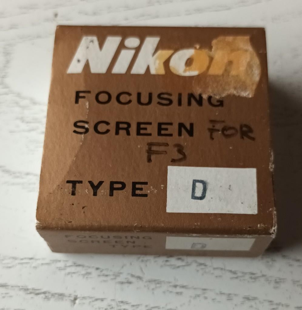 nikon focusing screen type D, Audio, Tv en Foto, Ophalen of Verzenden, Nieuw, Spiegelreflex, Nikon