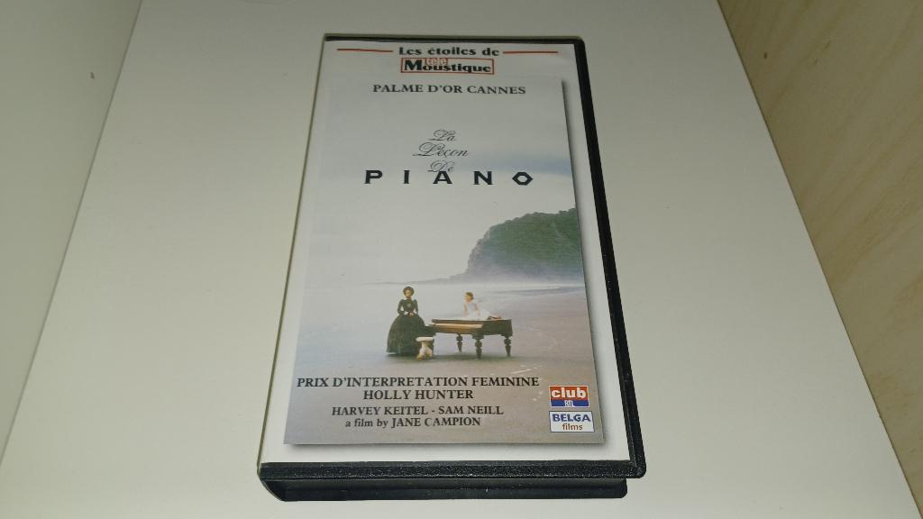 VHS La leçon de piano, CD & DVD, VHS | Film, Enlèvement ou Envoi, Utilisé, Drame