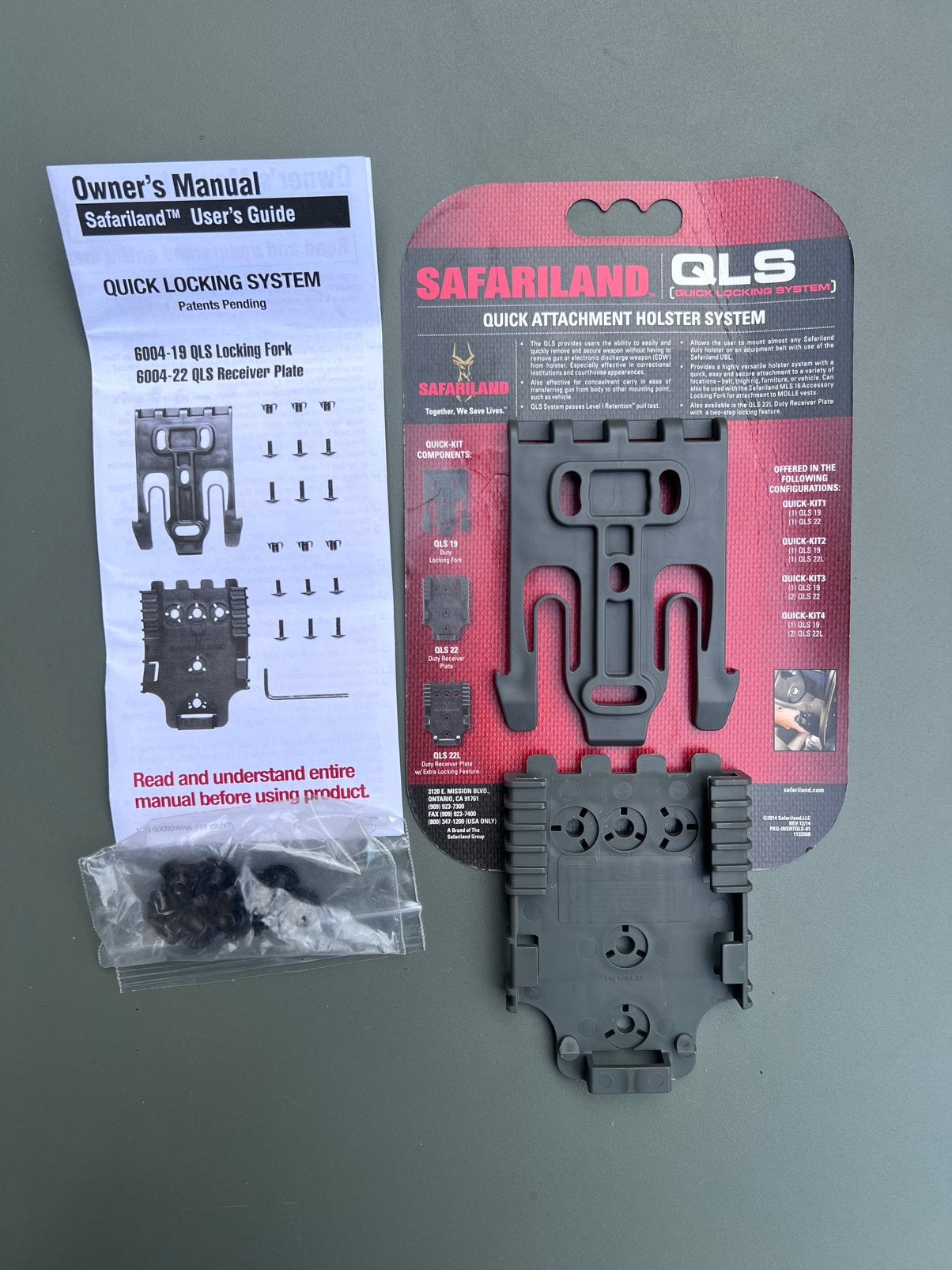 Safariland qls kit, Sport en Fitness, Schietsport-accessoires, Ophalen, Nieuw