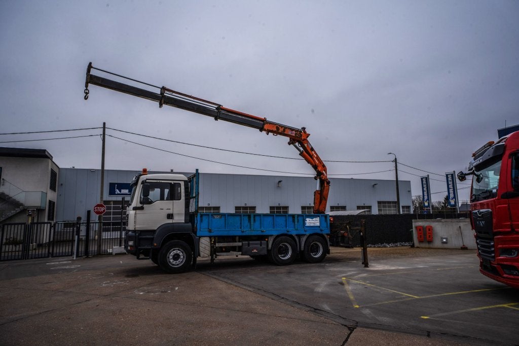 MAN TGA 33.440 BB - ATLAS 240.2E (bj 2007), 324 kW, Achterwielaandrijving, Wit, Bedrijf