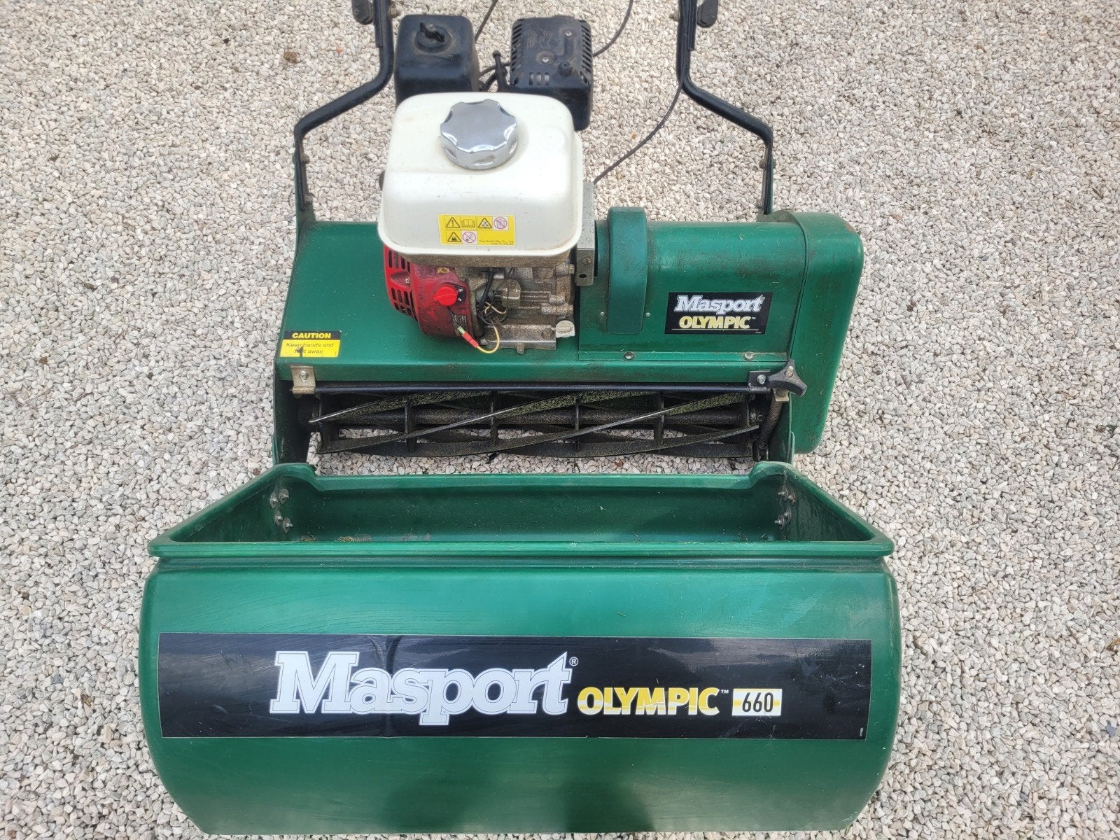 Kooigrasmaaier masport., Enlèvement, Comme neuf