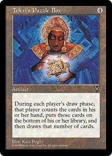 Teferi's Puzzle Box - VIS - DUITSTALIG - MTG - BETER DAN GD, Enlèvement ou Envoi
