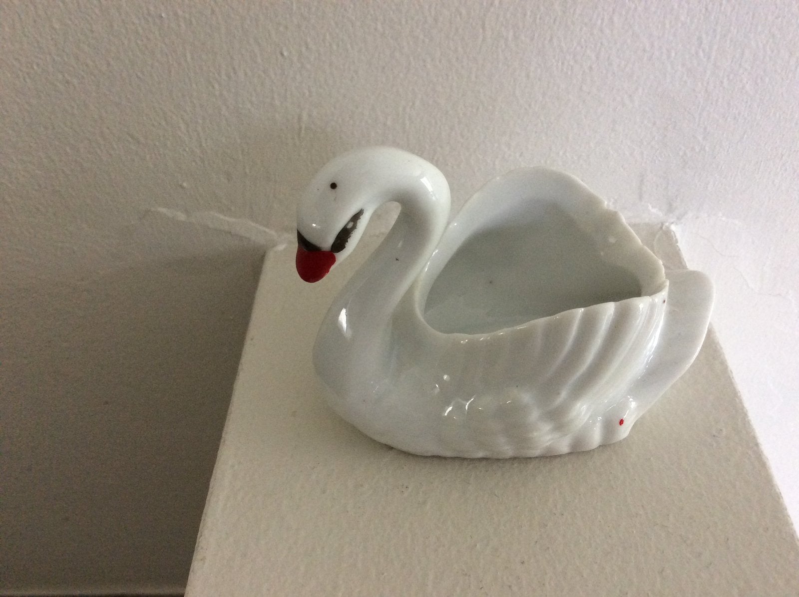 Sucre de baptême Vintage Swan, Envoi, Comme neuf