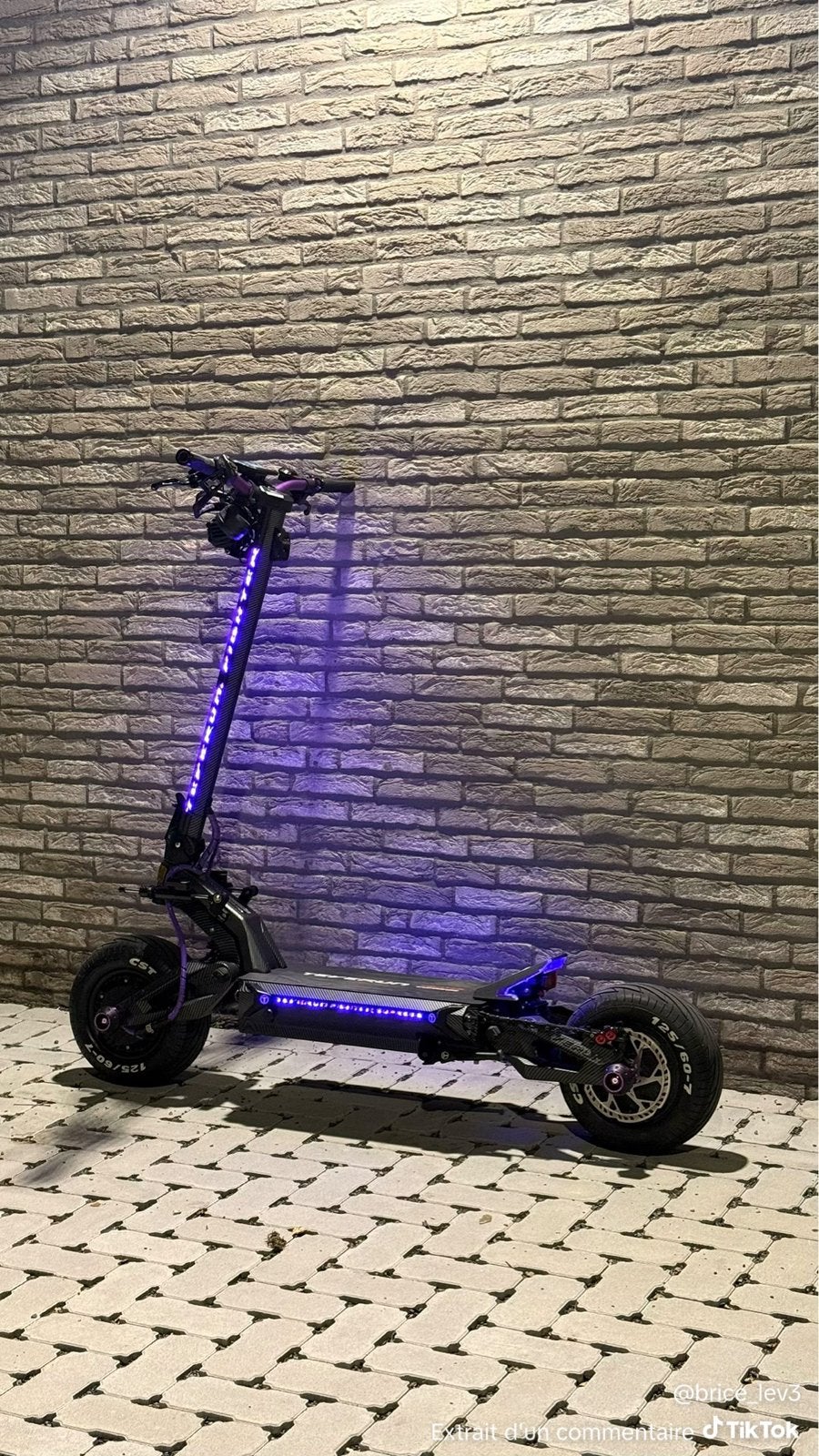 Teverun 7260r v4, Enlèvement, Comme neuf, Step électrique (E-scooter)