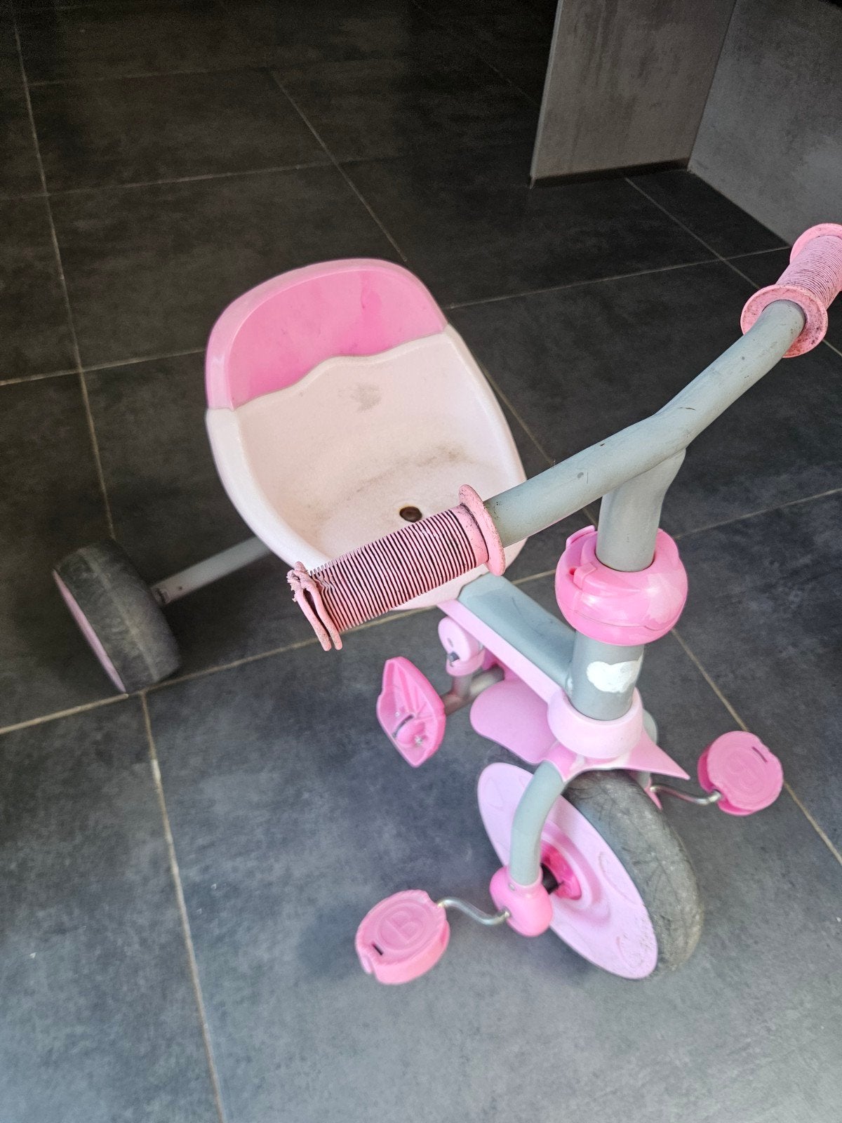 Vélo enfant fille rose 3 roues, Vélos & Vélomoteurs