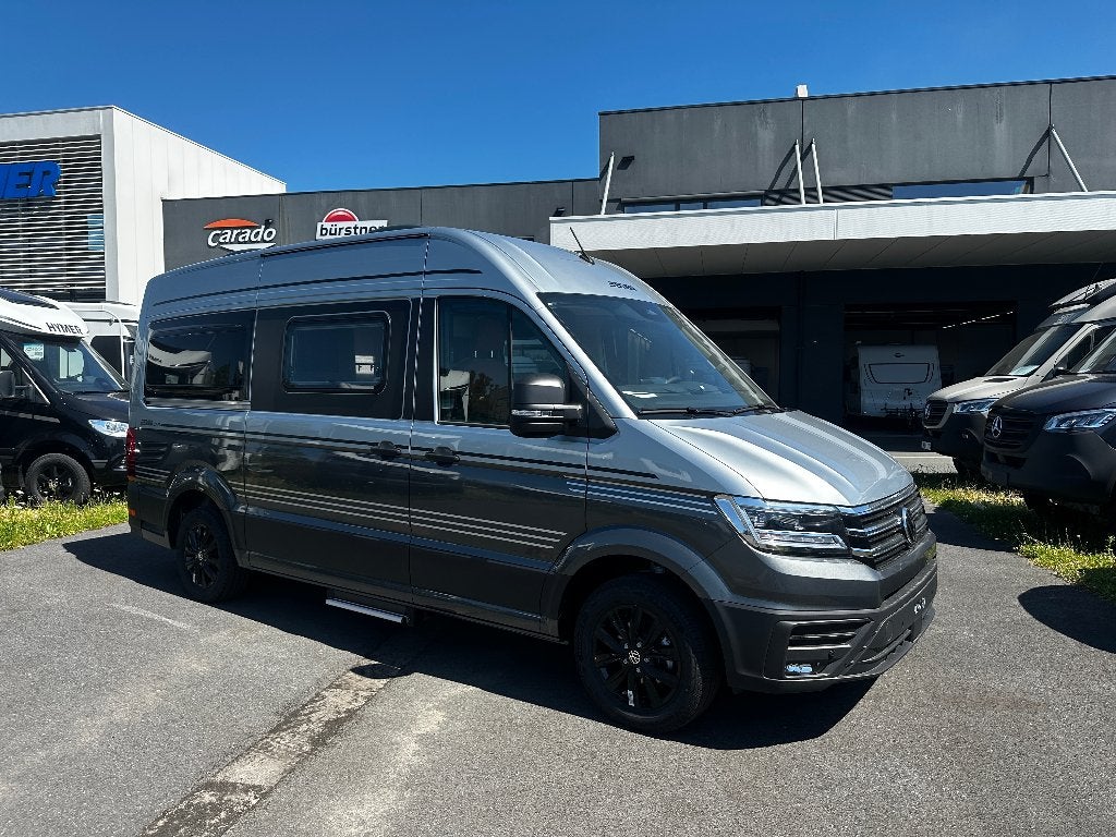 Eriba Car 600 gris indium TOP design NOUVEAU, Fiat, Isolation hivernale, 5 à 6 mètres, Antidémarrage