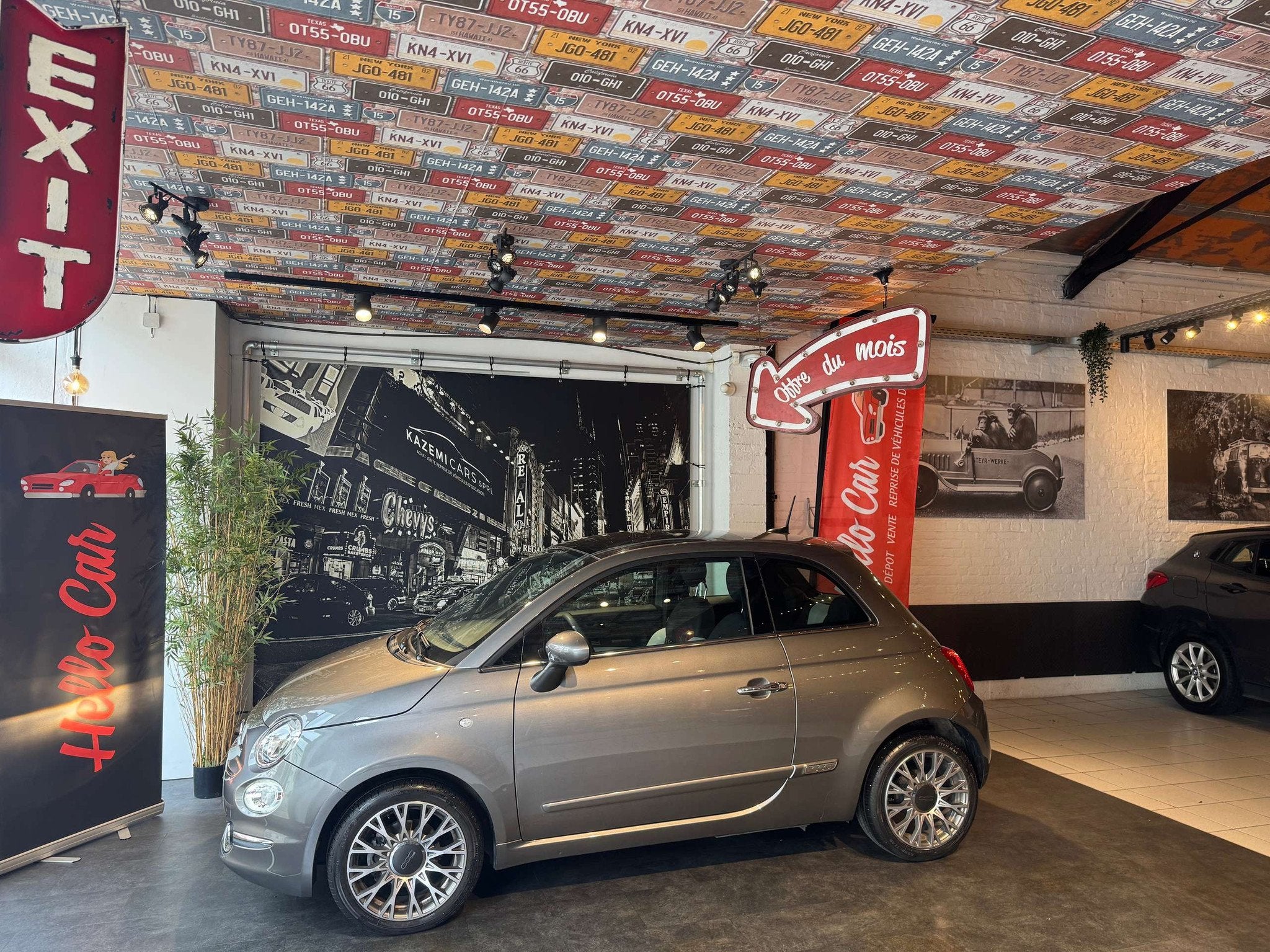 Fiat 500 1.2 * BOITE AUTO * CUIRS * 24.000 KM ! * CARPLAY *, Autos, 1242 cm³, 980 kg, Euro 6, Entreprise