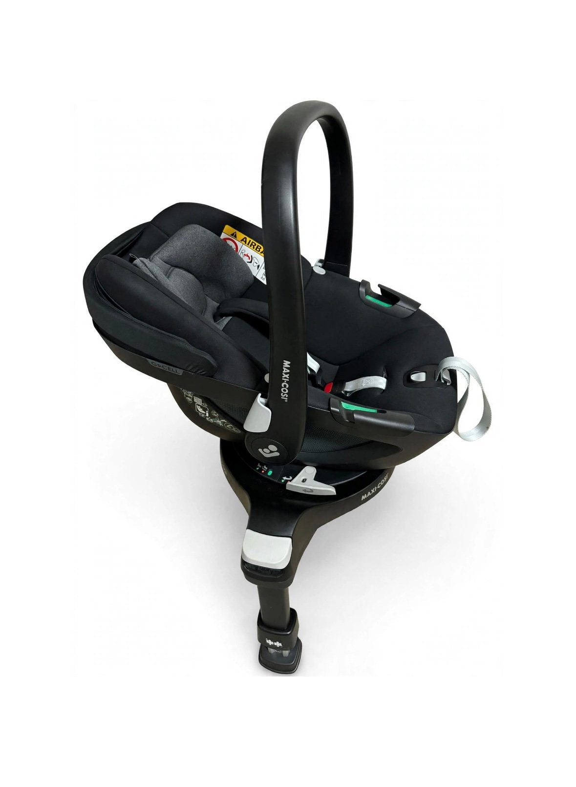 TITEL: Maxi-Cosi Pebble 360 + FamilyFix 360 Base -  - €250, Ophalen, Zo goed als nieuw, Maxi-Cosi