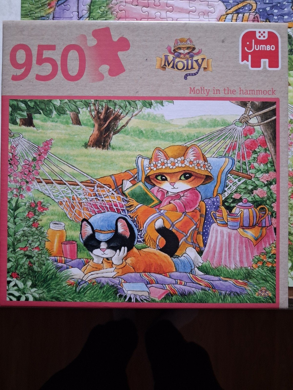 Jumbo puzzel 950 st., Ophalen of Verzenden, 500 t/m 1500 stukjes, Zo goed als nieuw, Legpuzzel