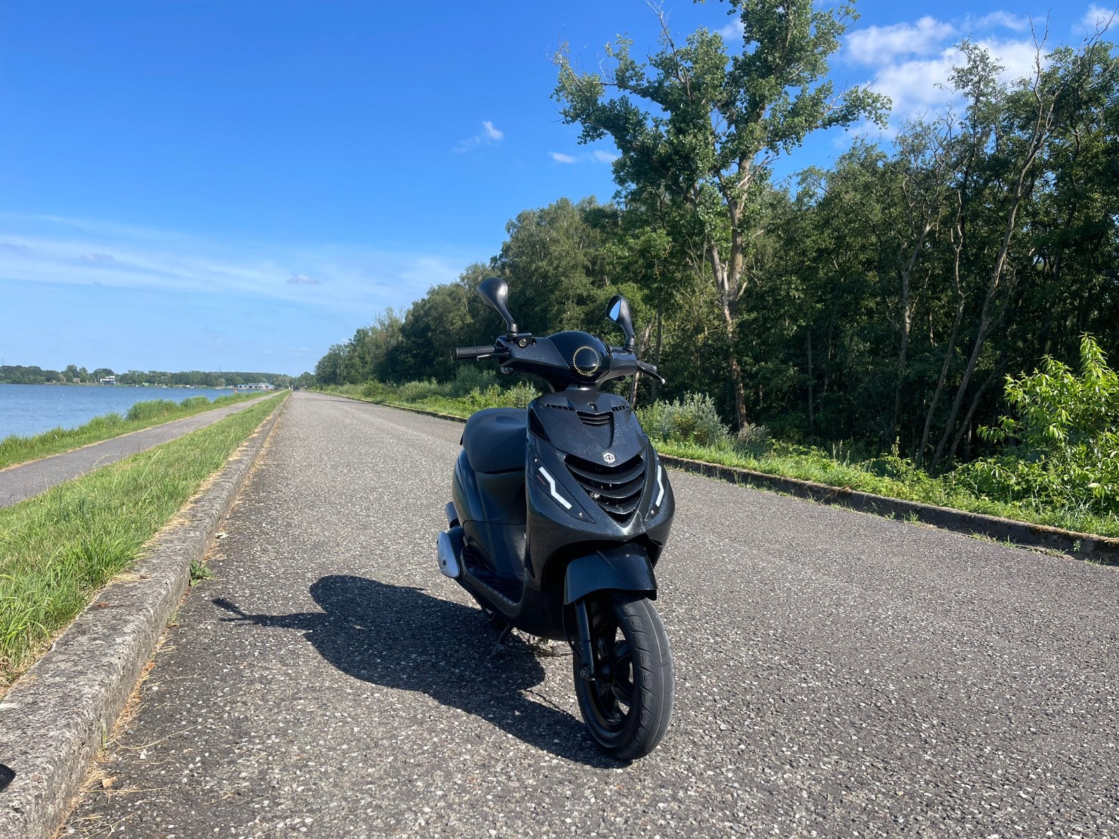 Zip 2t 70cc Aklasse in goede staat, Ophalen, Tweetakt, Gebruikt, Klasse A (25 km/u)
