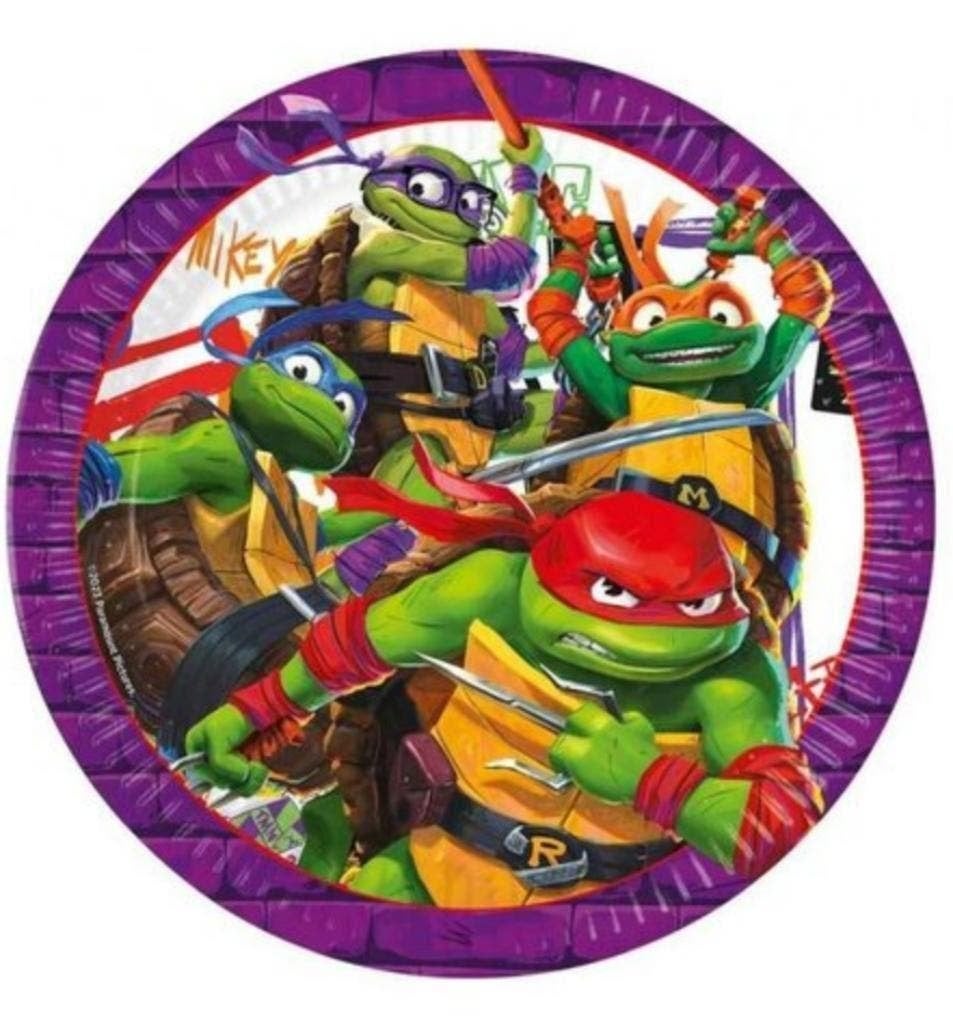 Ninja Turtles Feestartikelen / Versiering Kinderfeestje TMNT, Ophalen of Verzenden, Nieuw, Feestartikel