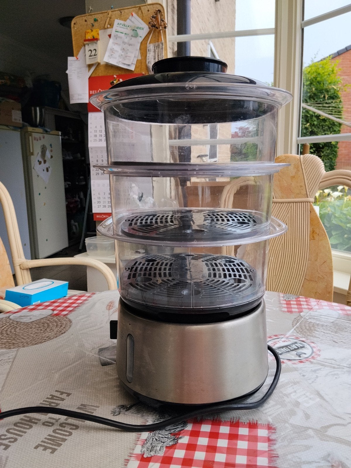 Cuiseur à vapeur, Enlèvement