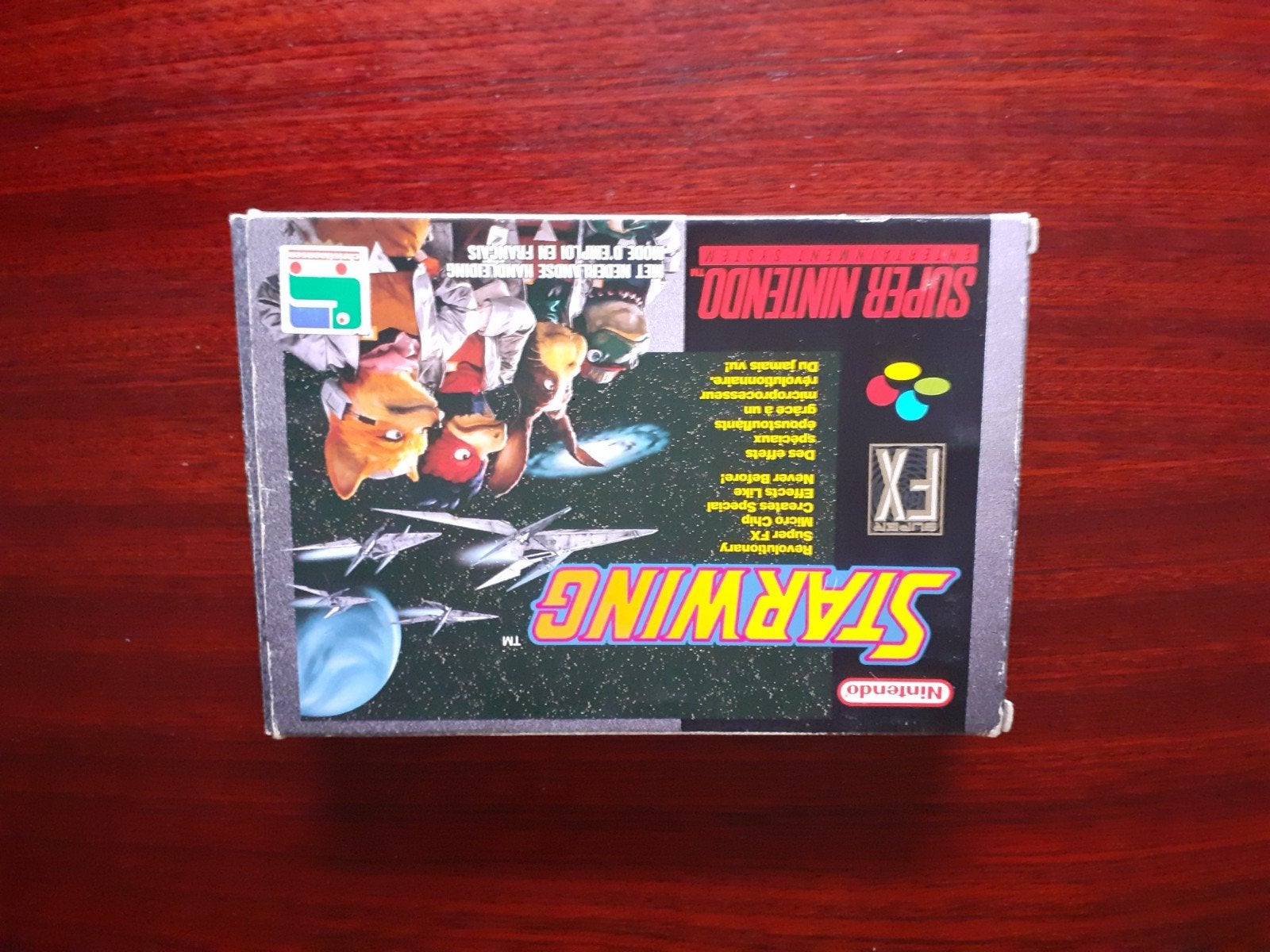 boxed nintendo nes game Starwing, Games en Spelcomputers, Ophalen